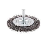 Bosch Brosse circulaire PRO Steel Longlife Ø75 mm – fils d'acier ondulés 0,3 mm – emmanchement 8 mm