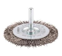 Bosch 1x Brosse circulaire PRO Stainless Steel Longlife, fils ondulés pour emmanchement cylindrique 6 mm et perceuse (Ø 70 mm, Professional Accessoire Perceuses/visseuses rotatives)