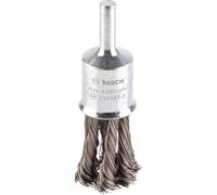 Bosch 1x Brosse pinceau PRO Stainless Steel Longlife, fils torsadés pour emmanchement cylindrique 6 mm et perceuse (Ø 19 mm, Professional Accessoire Perceuses/visseuses rotatives)