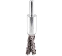 Bosch 1x Brosse pinceau PRO Steel Longlife, fils torsadés pour emmanchement cylindrique 6 mm et perceuse (Ø 10 mm, Professional Accessoire Perceuses/visseuses rotatives)