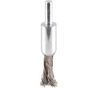 Bosch Brosse pinceau PRO Acier inoxydable Longlife – fils torsadés, emmanchement 6 mm, Ø 10 mm