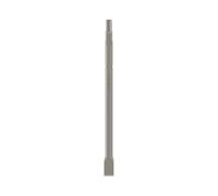 Bosch 1x Burin plat PRO Hex 19-4C, emmanchement avec collier rabattu (pour Béton, Brique, Ø mm, Professional Accessoire Marteau de démolition)