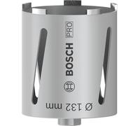 Bosch 1x Couronnes de forage à sec diamantées PRO Multi Material pour G 1/2 pouce et forets diamantés (pour Briques silicocalcaires, Brique, Ø 132 mm, Professional Accessoire Foret diamanté)