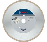 Bosch 1x Disque à tronçonnage diamant PRO Ceramic, alésage de 25,4 mm | pour Carrelage, Carreaux de Hard Ceramic, Ø 300 mm Professional Accessoire Scie sur table