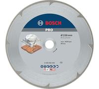 Bosch 1x Disque à tronçonnage diamant PRO Marble, alésage 22,23 mm | pour Pierre tendre, Marbre, Ø 230 mm Professional Accessoire Grande meuleuse angulaire