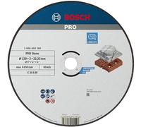 Bosch Disque à tronçonner 2608603180 C 30 S BF à moyeu plat pour pierre 230 mm 22,23 mm 3,0 mm