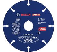 Bosch 1x Disque à tronçonner EXPERT Carbide Multi Wheel (pour Bois dur, Bois clouté, Ø 115 mm, Professional Accessoire Petite meuleuse angulaire)