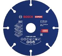 Bosch 1x Disque à tronçonner EXPERT Carbide Multi Wheel (pour Bois dur, Bois clouté, Ø 125 mm, Professional Accessoire Petite meuleuse angulaire)