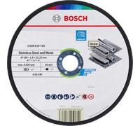 Bosch Disque à tronçonner Long Life 180 mm, alésage 22,23 mm pour inox et métal
