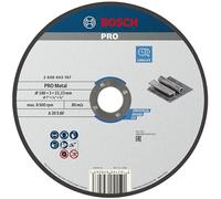 Bosch 1x Disque à tronçonner PRO Metal Longlife pour grande meuleuse angulaire et alésage 22,23 mm (pour Acier, Ø 180 mm, Professional Accessoire Grande meuleuse angulaire)