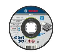 Bosch 1x Disque à tronçonner PRO Stainless Steel and Metal Longlife pour petite meuleuse angulaire et X-Lock, M14/22,23 mm (Ø 115 mm, Professional Accessoire Petite meuleuse angulaire)
