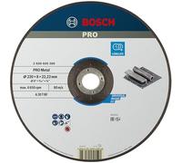 Bosch Disque à ébarber PRO Metal Longlife, moyeu déporté, Ø 230 mm, alésage 22,23 mm, pour acier