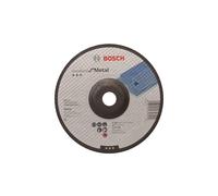 Bosch 1x Disque abrasif PRO Metal Longlife pour grande meuleuse angulaire et alésage 22,23 mm (pour Acier, Ø 180 mm, Professional Accessoire Grande meuleuse angulaire)