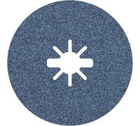 Bosch 1x PRO Steel R574 Fibre Sanding Disc for X-Lock (for Steel, Steel, Ø 125 mm, Grit 60, Professional Accessory Small Angle Grinder)