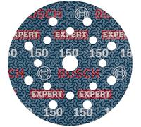 Bosch 1x Disque abrasif sur film EXPERT O780 (pour Bois dur, Peinture sur bois, Ø 125 mm, Grain 150, Professional Accessoire Ponceuse excentrique)