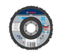 Bosch 1x Disque de nettoyage PRO Multi Material N377 (pour Tôles en acier, Acier, Ø 115 mm, Grain, Professional Accessoire Petite meuleuse angulaire)