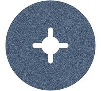 Bosch Disque en fibres R574 Ø 115 mm Grain 80 Zirconium pour métal 2608606728
