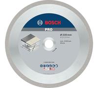 Bosch 1x PRO Ceramic Diamanttrennscheiben für 25,4-mm-Bohrung und Fliesenschneider (für Fliesen, Harte Fliesen, Ø 230 mm, Professional Zubehör Tischkreissäge)