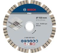 Bosch 2608602653 Disque à tronçonner diamanté best for concrete 150 x 22,23 x 2,4 x 12 mm
