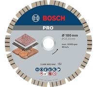 Bosch Lame de scie diamant Bosch Meilleure pour pierre 180 x 22,23 x 2,4 x 12 mm Quantité:1