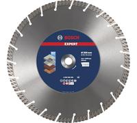 Bosch Accessories 2608900665 EXPERT MultiMaterial Disque à tronçonner diamanté Diamètre 300 mm Ø de perçage 20 mm, 25.40 mm