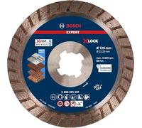 Bosch Bosch EXPERT MultiMaterial X-LOCK Disques à tronçonner diamantés, 125 x 22,23 x 2,4 x 12 mm Quantité:1