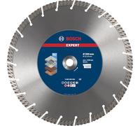 Bosch 1x Disques à tronçonner diamantés EXPERT MultiMaterial (pour Béton, Béton armé, Ø 300 mm, Professional Accessoire Grande meuleuse angulaire)