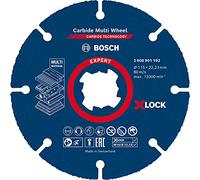 Bosch 1x Disques à tronçonner EXPERT Carbide Multi Wheel X-LOCK (pour Bois dur, Bois clouté, Ø 115 mm, Professional Accessoire Petite meuleuse angulaire)
