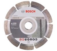 Bosch 1x Disques de découpe diamant, alésage 22,23 mm | pour Béton, Ø 150 mm Professional Accessoire Grande meuleuse angulaire