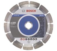 Bosch 1x Disques diamantés pour la coupe de la pierre, alésage 22,23 mm | pour Pierre dure, Pierre tendre, Ø 180 mm Professional Accessoire Grande meuleuse angulaire