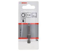 Bosch 1x embout de vissage extra-dur, T25, 49 mm - 2607001638