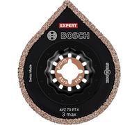 Bosch 1x EXPERT 3 max AVZ 70 RT4 Grouting Plates (pour Mortier, Mortier, Ø 70 mm, Professional Accessoire Outil multifonction)