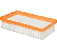 Bosch 1x Filtre plissé plat pour aspirateur (Longueur 220 mm,)