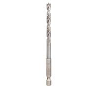 Bosch 1x Foret hélicoïdal PRO Wood HSS (pour Bois résineux, Bois dur, Ø 6,00 mm, Professional Accessoire Perceuses/visseuses rotatives)