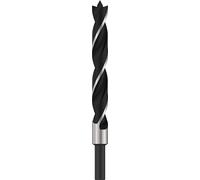 Bosch Foret pour bois 2608596312 – Ø 15 mm, longueur totale 160 mm, tige cylindrique, 1 pièce