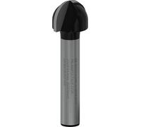 Bosch 1x Fraise à canneler PRO (pour Bois résineux, Bois dur, Ø 12,7 mm, Professional Accessoire Défonceuse manuelle, Fraise à araser)