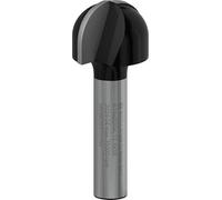 Bosch 1x Fraise à canneler PRO (pour Bois résineux, Bois dur, Ø 20 mm, Professional Accessoire Défonceuse manuelle, Fraise à araser)