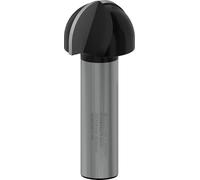 Bosch 1x Fraise à canneler PRO (pour Bois résineux, Bois dur, Ø 24 mm, Professional Accessoire Défonceuse manuelle, Fraise à araser)