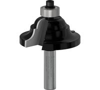 Bosch 1x Fraise à gorge et à moulurer PRO (pour Bois résineux, Bois dur, Ø 42,9 mm, Professional Accessoire Défonceuse manuelle, Fraise à araser)