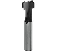 Bosch 1x Fraise à rainurer en trou de serrure PRO (pour Bois résineux, Bois dur, Ø 8,6 mm, Professional Accessoire Défonceuse manuelle, Fraise à araser)