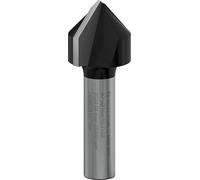 Bosch Fraise à rainurer en V 2608628407 – 8 mm, D1 16 mm, L 16 mm, G 45 mm, 90°