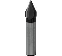 Bosch 1x Fraise à rainurer en V pour défonceuse PRO (pour Bois résineux, Bois dur, Ø 11 mm, Professional Accessoire Défonceuse manuelle, Fraise à araser)