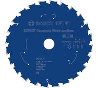 Bosch 1x Lame de scie circulaire EXPERT Construct Wood cordless (pour Bois de construction avec mortier et clous, Ø mm, Professional Accessoire Scies circulaires)