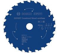 BOSCH Lame de scie circulaire Construct Wood cordless, 160x1,6/1x20 mm, T24 2608902209