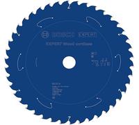 Bosch 1x Lame de scie circulaire EXPERT Wood cordless pour scies à onglets (pour Bois résineux, Bois dur, Ø mm, Professional Accessoire Scie circulaire à onglets sans fil)