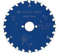Bosch 1x Lame de scie circulaire filaire EXPERT Wood | pour Bois résineux, Bois dur, Ø 165 mm Professional Accessoire Scies circulaires portatives filaires, Scie plongeante