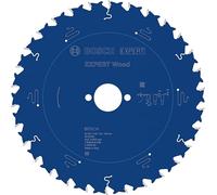 Bosch 1x Lame de scie circulaire filaire EXPERT Wood (pour Bois résineux, Bois dur, Ø mm, Professional Accessoire Scies circulaires portatives filaires)