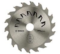 Bosch 1x Lame de Scie Circulaire Precison (pour Bois, Ø 130 x 2.5/1.5 x 20/16 mm, 36 Dents, ATB, avec 1x Bague de Réduction 16 mm, Accessoire Scie Circulaire)