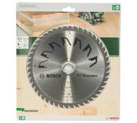 Bosch 1x Lame de Scie Circulaire Precison (pour Bois, Ø 210 x 2.5/1.5 x 30/25 mm, 48 Dents, ATB, avec 1x Bague de Réduction 25 mm, Accessoire Scie Circulaire)