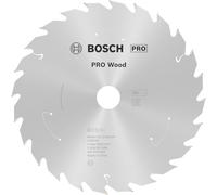 Bosch 1x Lame de scie circulaire PRO Wood cordless | pour Bois résineux, Bois dur, Ø 165 mm Professional Accessoire Scies circulaires portatives sans fil